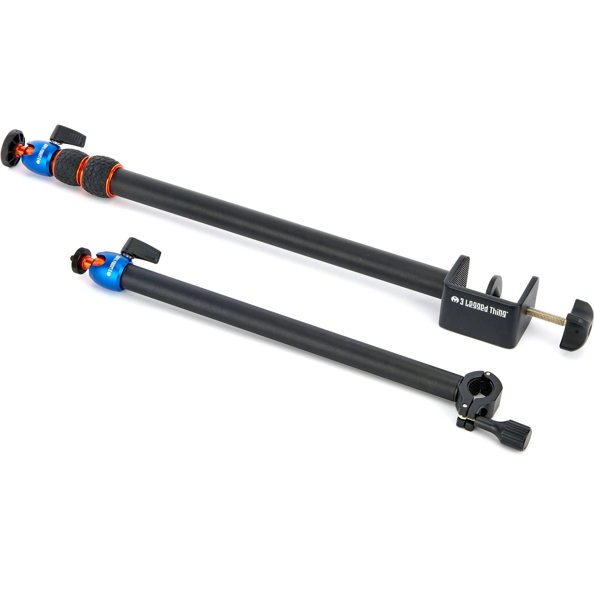 3 Legged Thing Camera Desk Mount/Stand with Horizontal Arm with Rod Clamp Kit - Image 2