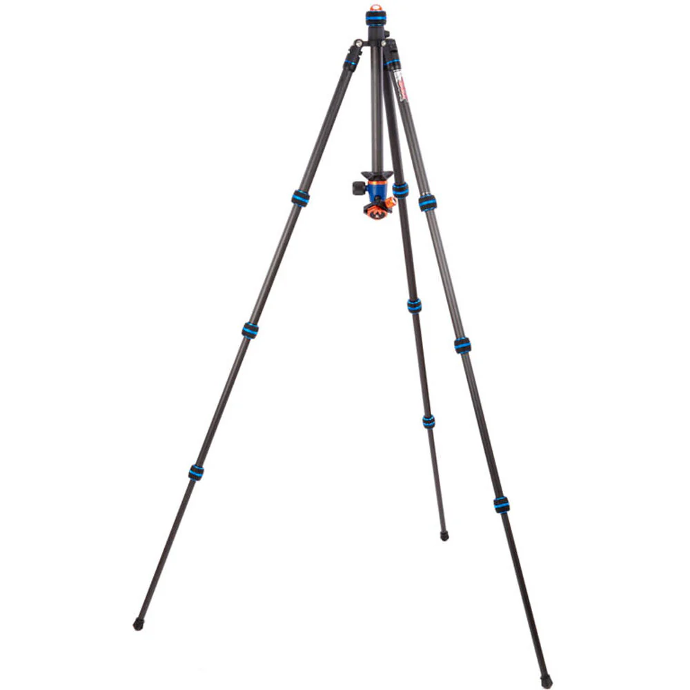 3 Legged Thing Punks Billy 2.0 Carbon Fiber Tripod with AirHed Neo 2.0 Ball Head (Blue) - Image 5