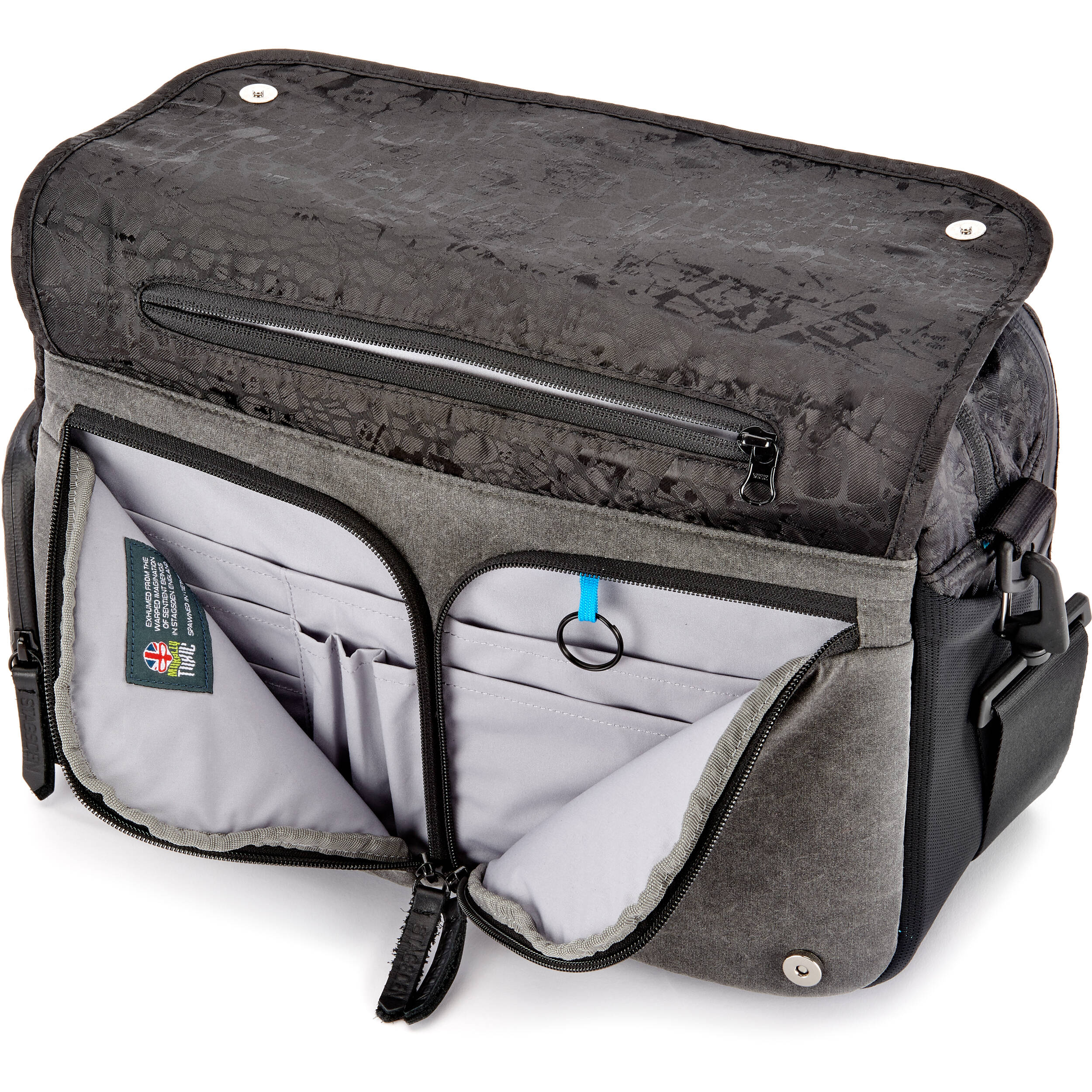 3 Legged Thing Wraith Messenger Bag (Onyx, Medium) - Image 6