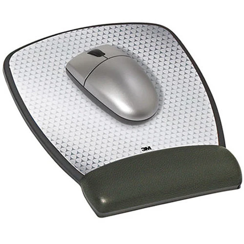 3M MW309LE Gel Mouse Pad Wrist Rest (Leatherette)