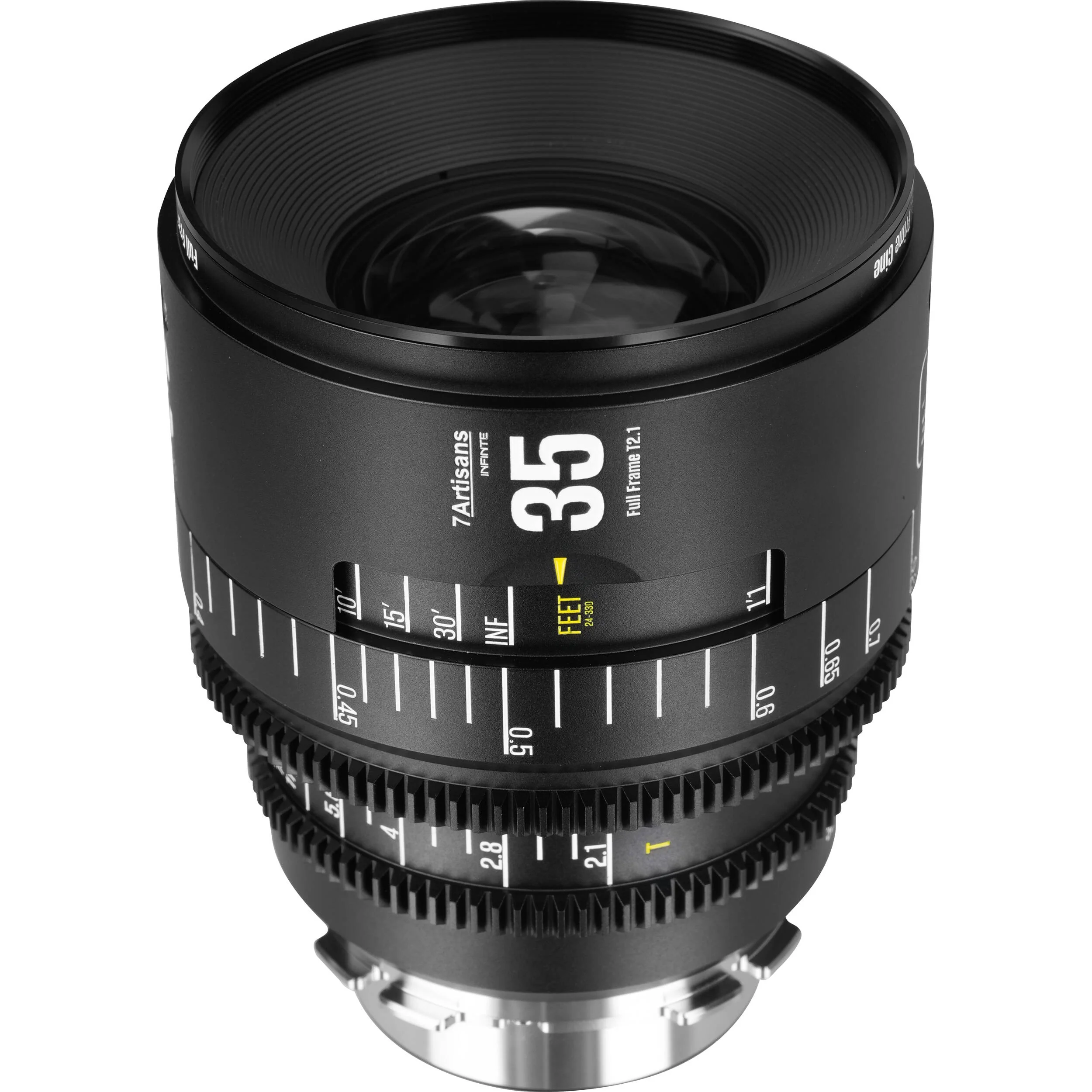 7Artisans INFINTE 35mm T2.1 Cine Lens (Canon EF, Black) - Image 5