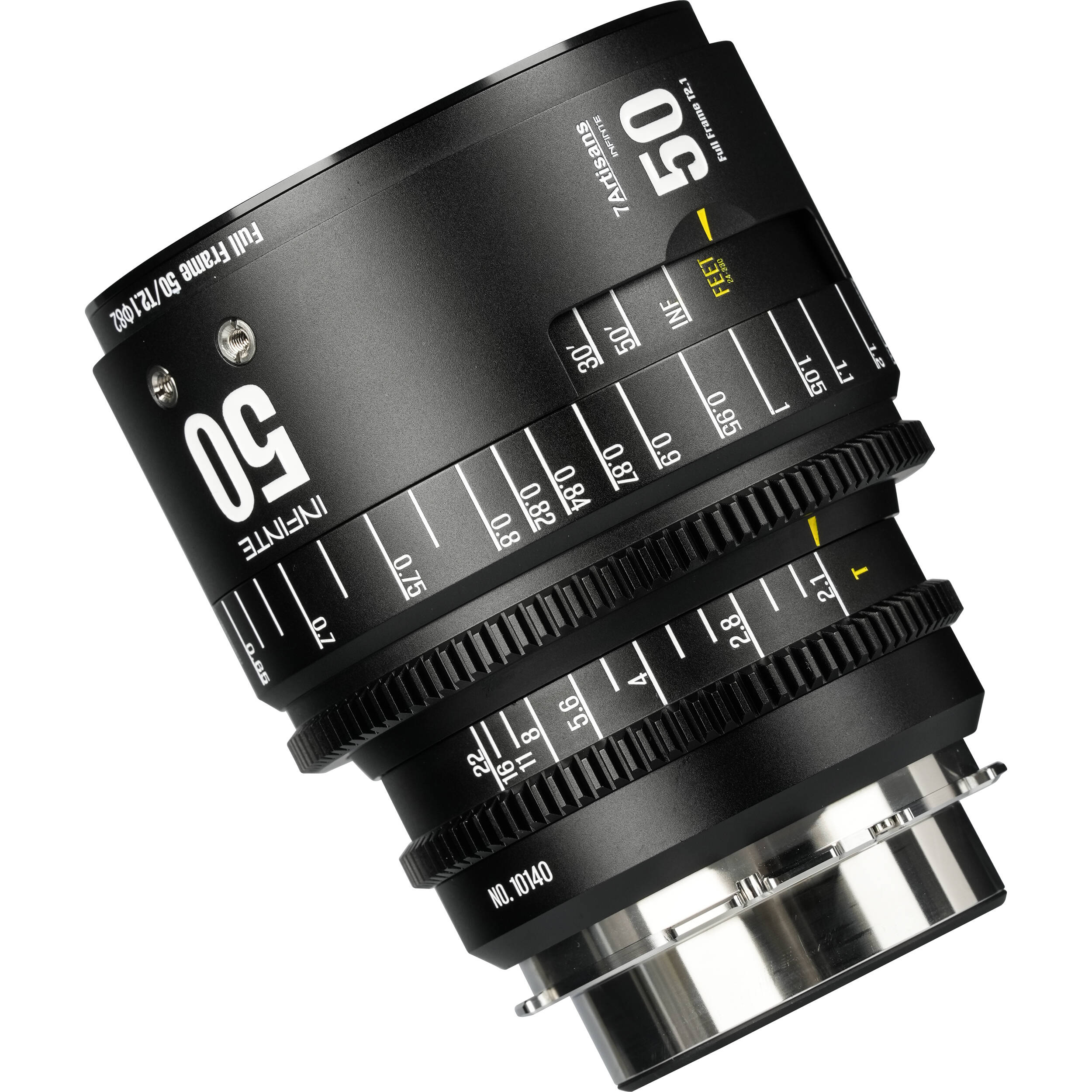 7Artisans INFINTE 50mm T2.1 Cine Lens (ARRI PL, Black) - Image 4