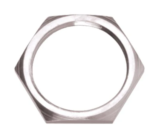 ABB - Adaptaflex LNSSM20 Locknut Size 20mm M20 x 1.5 316 Stainless Steel 3.5 mm Lnss Series