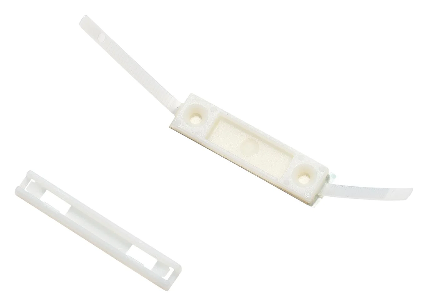 ABB - Thomas & Betts FCC-2A FCC-2A Fastener Ty Rap® Adhesive Backed Flat Cable Clamp Nylon 6.6 (Polyamide 6.6) Natural 57.9 mm