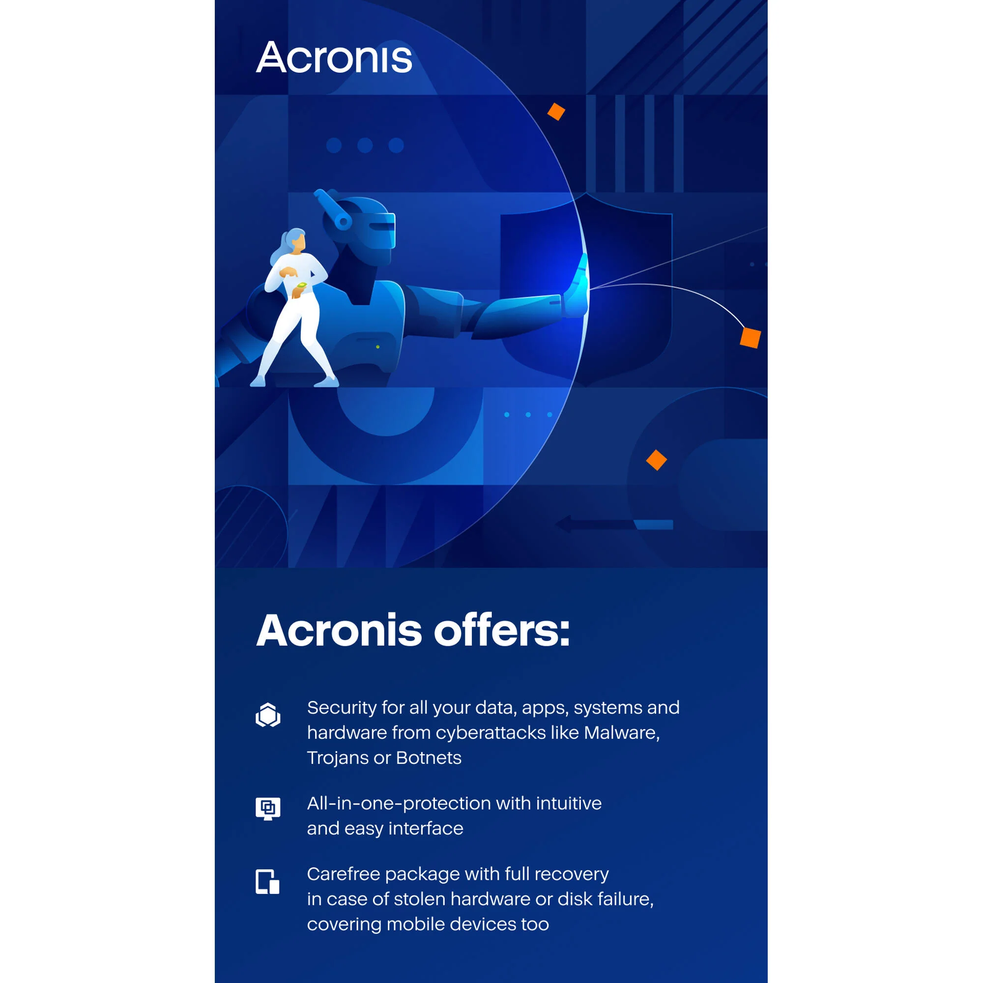 Acronis Cyber Protect Home Office Premium Edition (5 Windows or Mac Licenses, 1-Year Subscription, Download) - Image 3