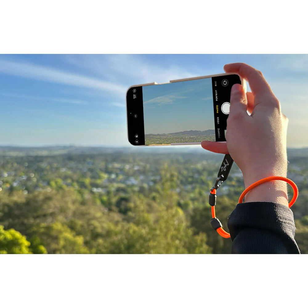 Action Sports Anchor Wristy Phone Strap (Fluorescent Orange) - Image 2