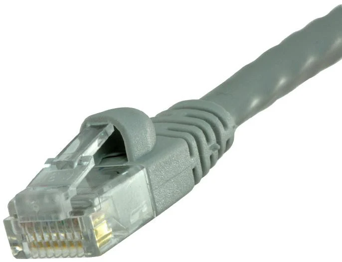 AIM CAMBRIDGE - CINCH CONNECTIVITY 73-8890-5 PATCH CABLE, CAT6, RJ45, 5FT, GREY
