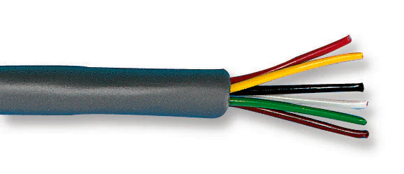 ALPHA WIRE 1895C SL002 Multicore Cable, Unscreened, 2 Core, 20 AWG, 0.51 mm², 500 ft, 152.4 m