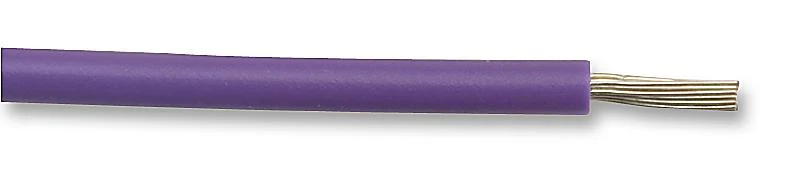 ALPHA WIRE 5856 VI005 Wire, Stranded, Hook Up, PTFE, Purple, 20 AWG, 0.62 mm², 100 ft, 30.5 m
