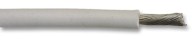 ALPHA WIRE 5859 WH005 Wire, Hook Up, PTFE, White, 14 AWG, 1.94 mm², 100 ft, 30.5 m