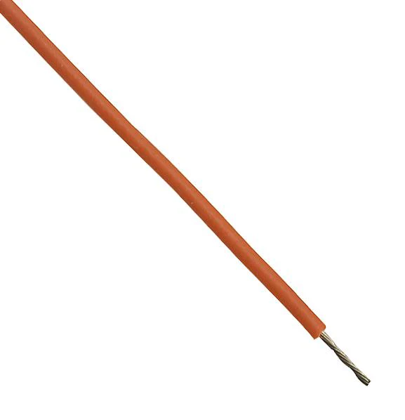 ALPHA WIRE 6715 OR005 Wire, Stranded, Hook Up, EcoWire®, UL11028, MPPE, Orange, 18 AWG, 0.82 mm², 100 ft, 30.5 m