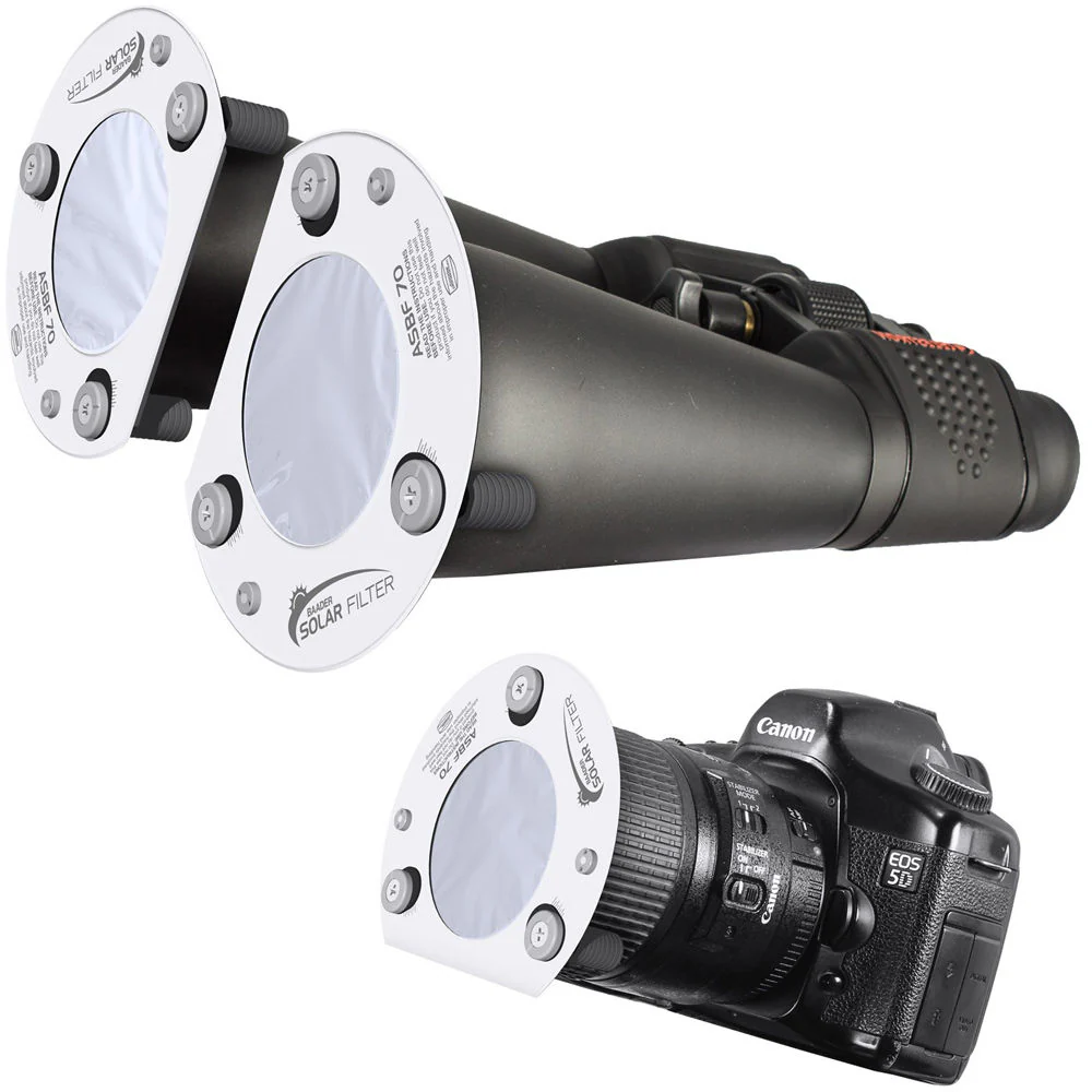 ALPINE ASTRONOMICAL 50mm Baader AstroSolar White-Light Solar Filter for Binoculars (Single) - Image 4