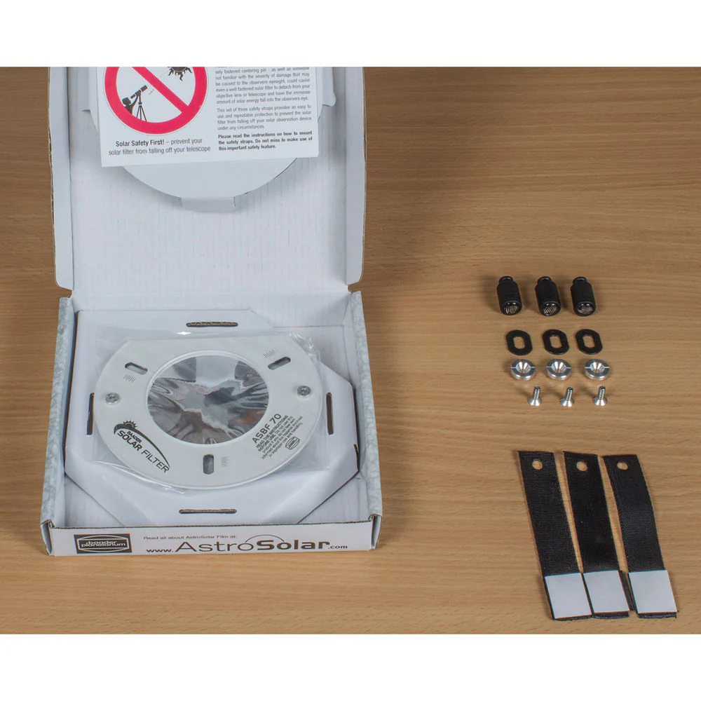 ALPINE ASTRONOMICAL 60mm Baader AstroSolar White-Light Solar Filter for Binoculars (Single) - Image 5