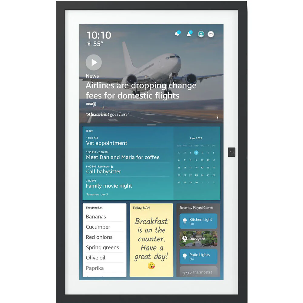 Amazon Echo Show 15 Smart Kitchen TV with Alexa (2nd Gen) - Image 3