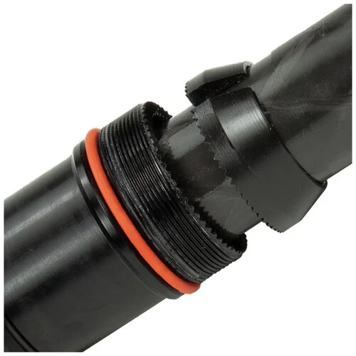 Ambient Recording QP5100-CCMB QP5 Carbon Fiber 5-Section Cabled Boompole (Mono, Bottom Outlet, 3.4 to 13.2') - Image 6