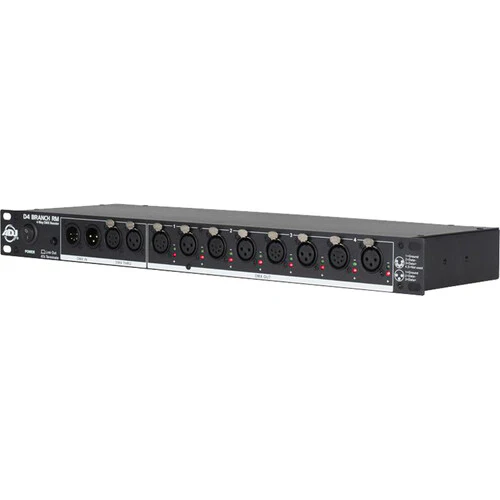 American Audio D4 Branch RM 4-Way DMX Distributor/Booster - Image 3