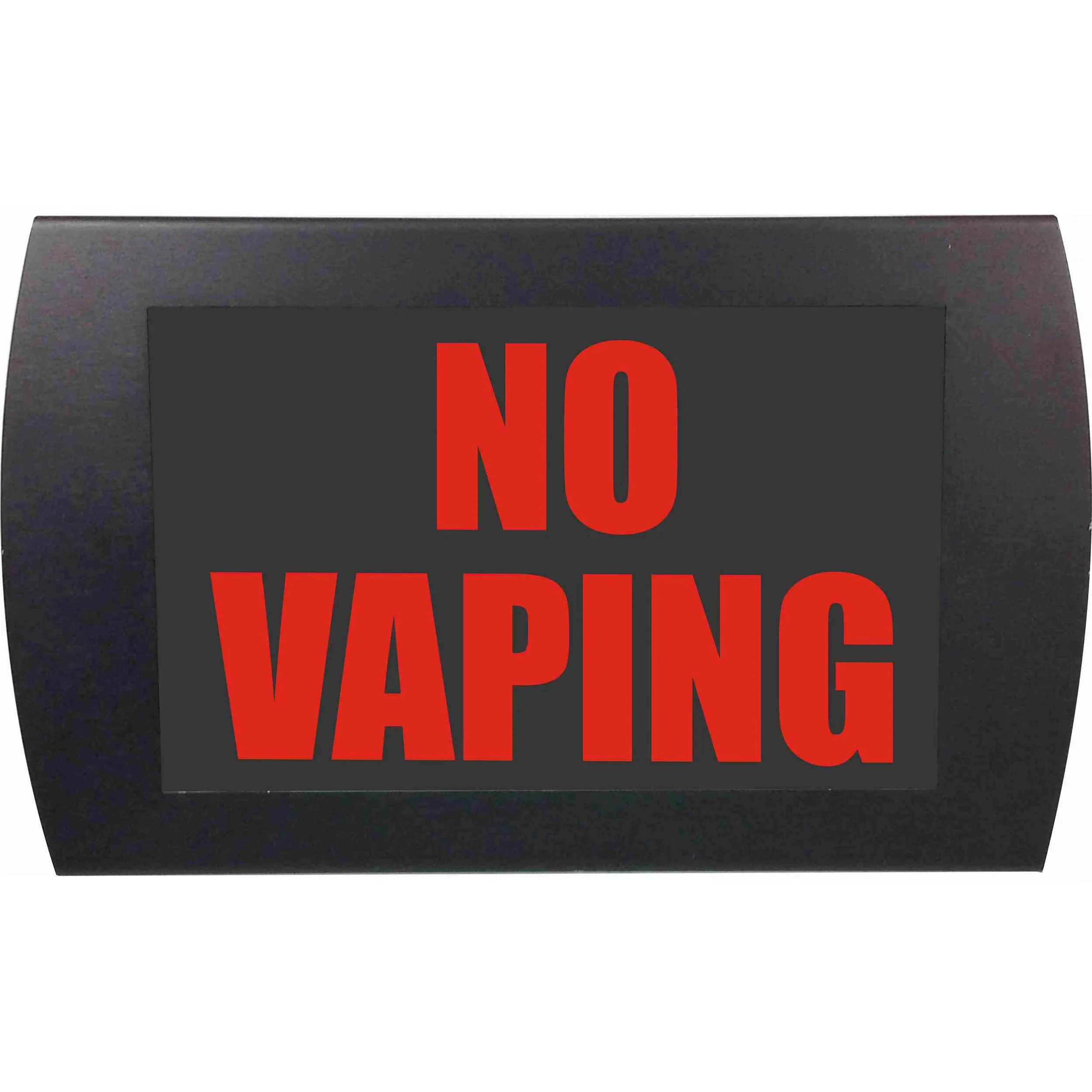 American Recorder "NO VAPING" LED Lighted Sign (Red)