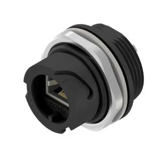 Amphenol Conec 17-10009 In-Line Adapter RJ45 Adaptor Jack 8 Ways New