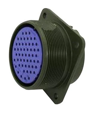 Amphenol Industrial AIT2-24-60PC AIT2-24-60PC Circular Connector AIT Series Box Mount Receptacle 7 Contacts Crimp Pin Threaded 24-60