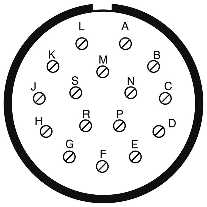 AMPHENOL INDUSTRIAL D38999/26JG16SA-LC Circular Connector, MIL-DTL-38999 Series III, DS38999/26 Series, Straight Plug, 16 Contacts - Image 2