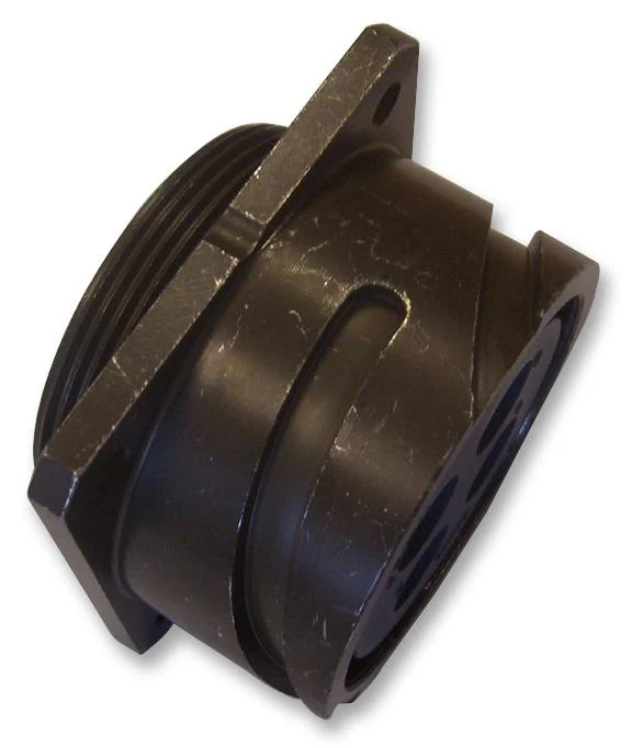 Amphenol Industrial GTC030-22-22S GTC030-22-22S Circular Connector GT Series Wall Mount Receptacle 4 Contacts Crimp Socket Reverse Bayonet
