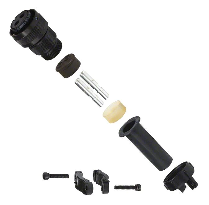 Amphenol Industrial GTS06F20-29S GTS06F20-29S Circular Connector GT Straight Plug 17 Contacts Solder Socket Reverse Bayonet 20-29