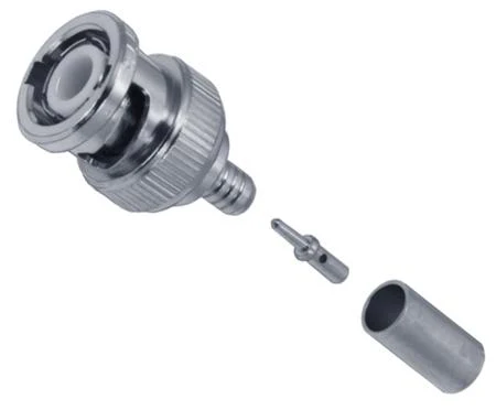 AMPHENOL RF 031-320 RF COAXIAL, BNC, STRAIGHT PLUG, 50OHM
