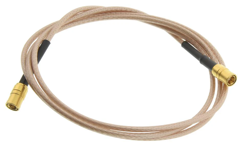 Amphenol RF 145101-01-24.00 Coax Cable SMB PLUG-SMB Plug 24"