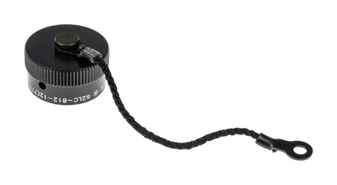 Amphenol Socapex 62LC-812-12(771) Dust Cap / Cover Size 12 With Cord New