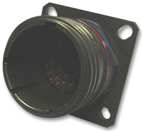 AMPHENOL SOCAPEX D38999/20FD97SA-LC Circular Connector, MIL-DTL-38999 Series III, D38999/20 Series, Wall Mount Receptacle, 12 Contacts