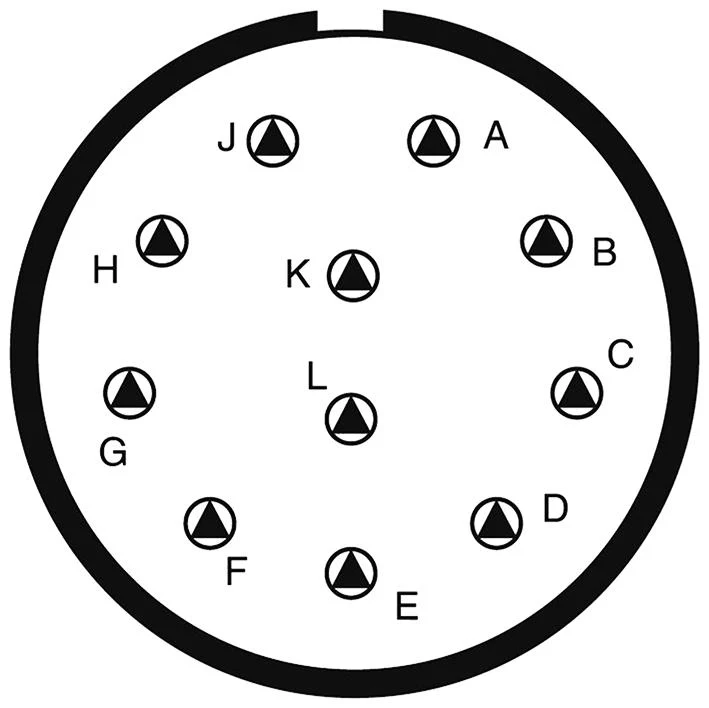 AMPHENOL SOCAPEX D38999/26WG11SA-LC Circular Connector, MIL-DTL-38999 Series III, DS38999/26 Series, Straight Plug, 11 Contacts - Image 2