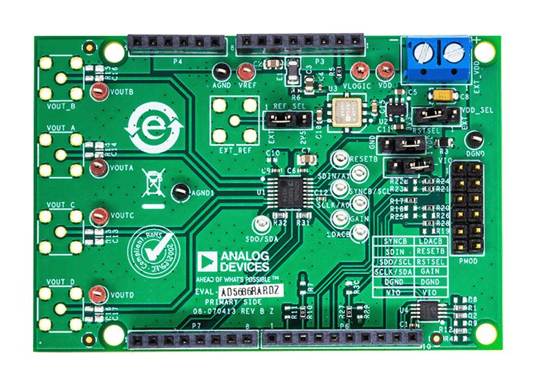 ANALOG DEVICES EVAL-AD5686RARDZ Evaluation Board, AD5686R, DAC, Data Converter, 16Bit