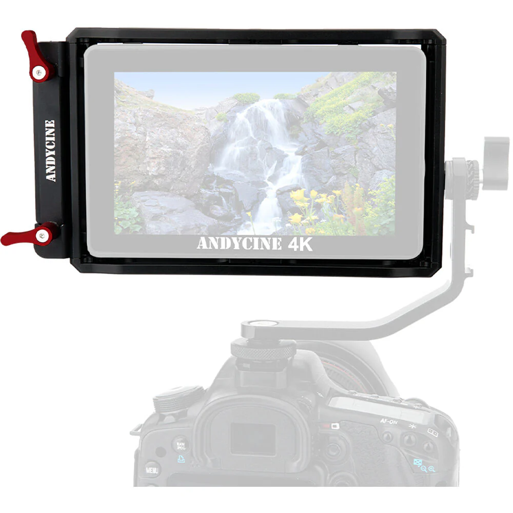 ANDYCINE Monitor Cage with HDMI Cable Clamp for A6 Plus 5.5" Monitor - Image 4