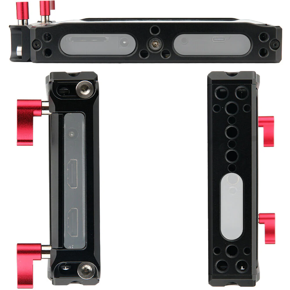 ANDYCINE Monitor Cage with HDMI Cable Clamp for A6 Plus 5.5" Monitor - Image 5