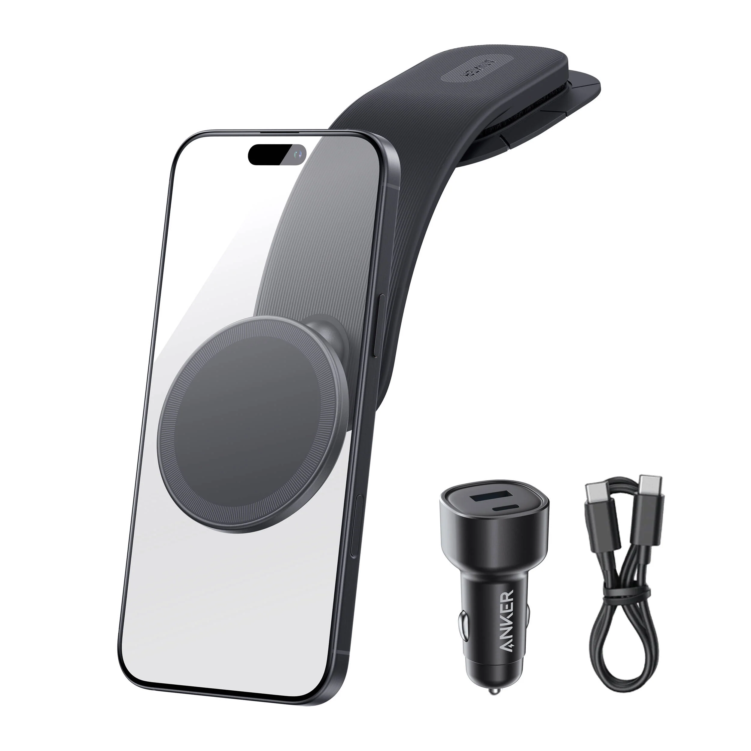 Anker Nano Car Mount with 60W 2-Port Car Charger - Image 7