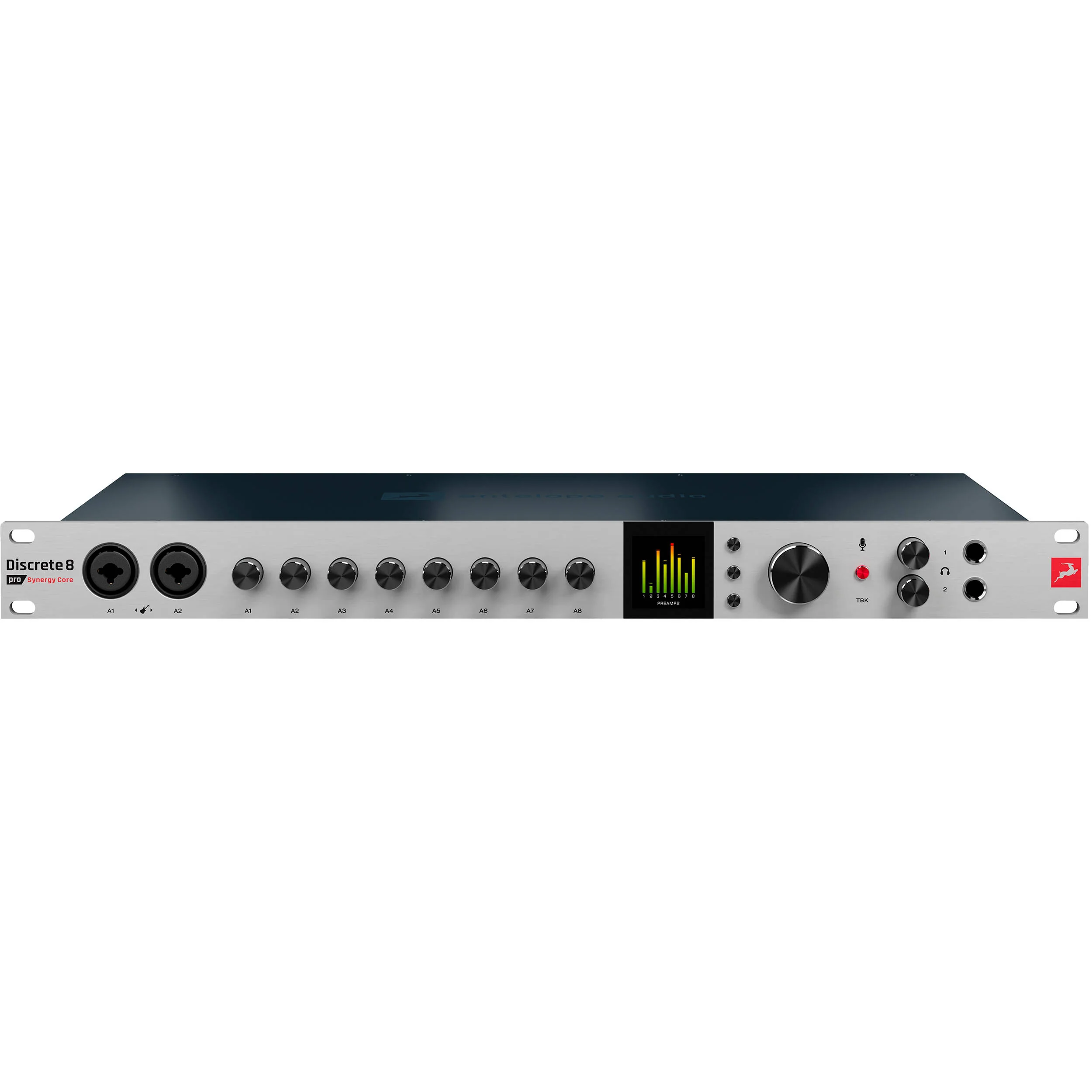 Antelope Discrete 8 Pro Synergy Core Rackmount 26x32 Audio Interface - Image 3