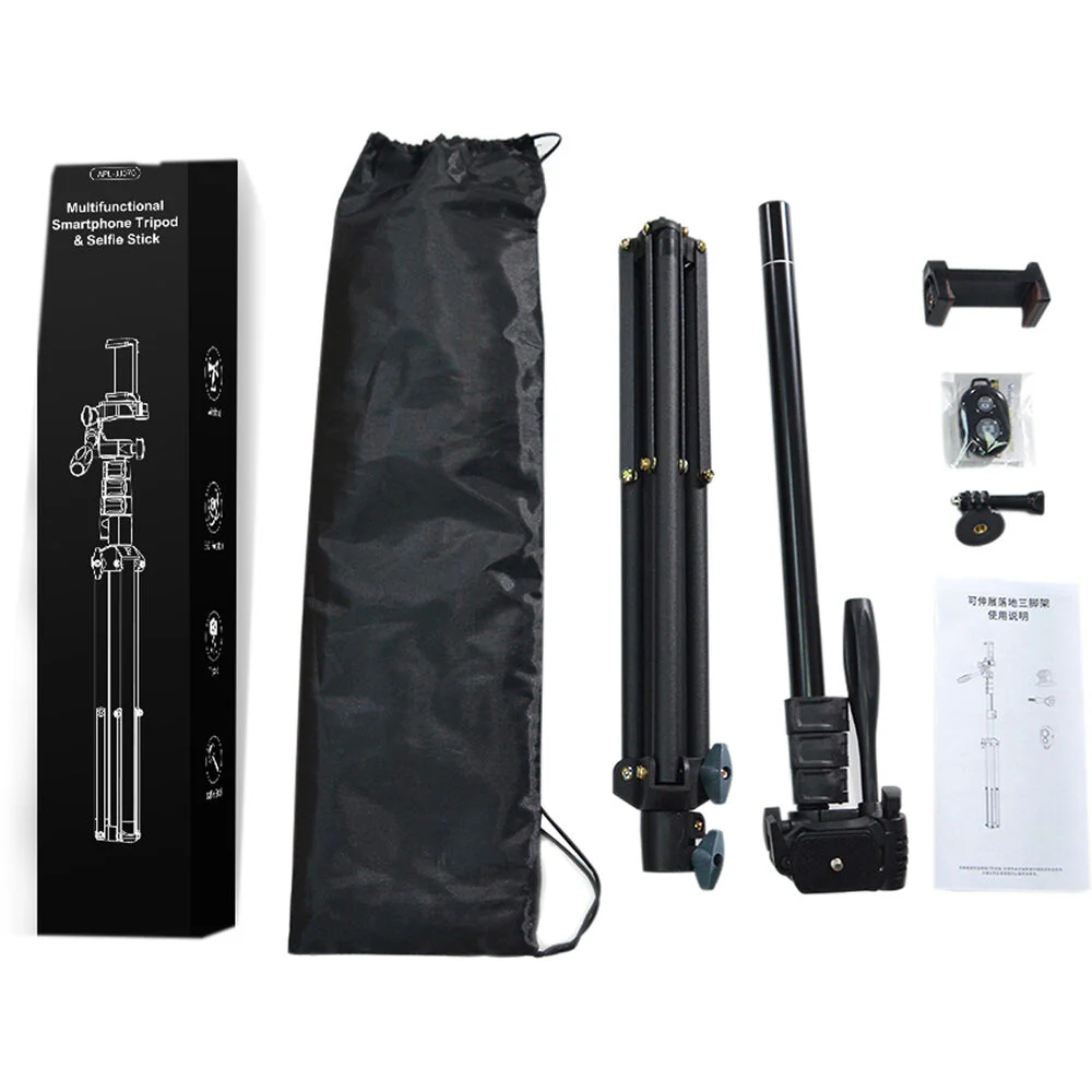 Apexel 70" Upgraded Cell Phone Selfie Stick with Tripod - Image 2
