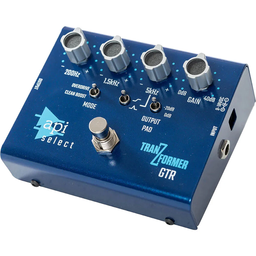 API AUDIO TranZformer GTR EQ and Boost Pedal