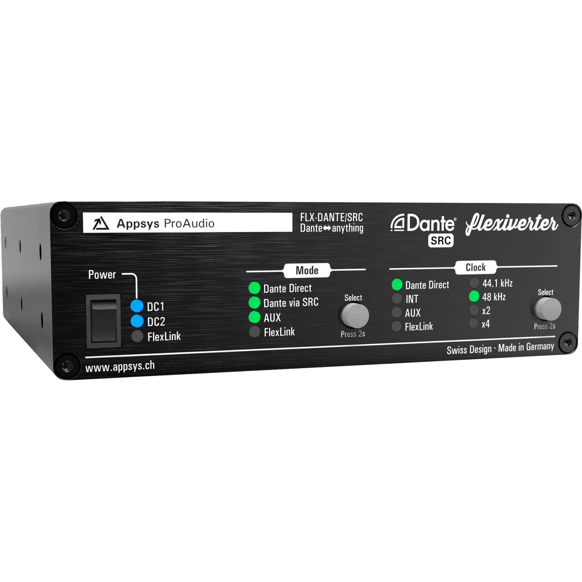 Appsys ProAudio 64x64 Channel Dante Card for Flexiverter with Built-In SRC - Image 2
