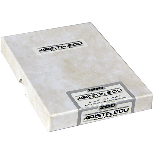 Arista EDU Ultra 200 Black and White Negative Film (8 x 10", 50 Sheets) - Image 5