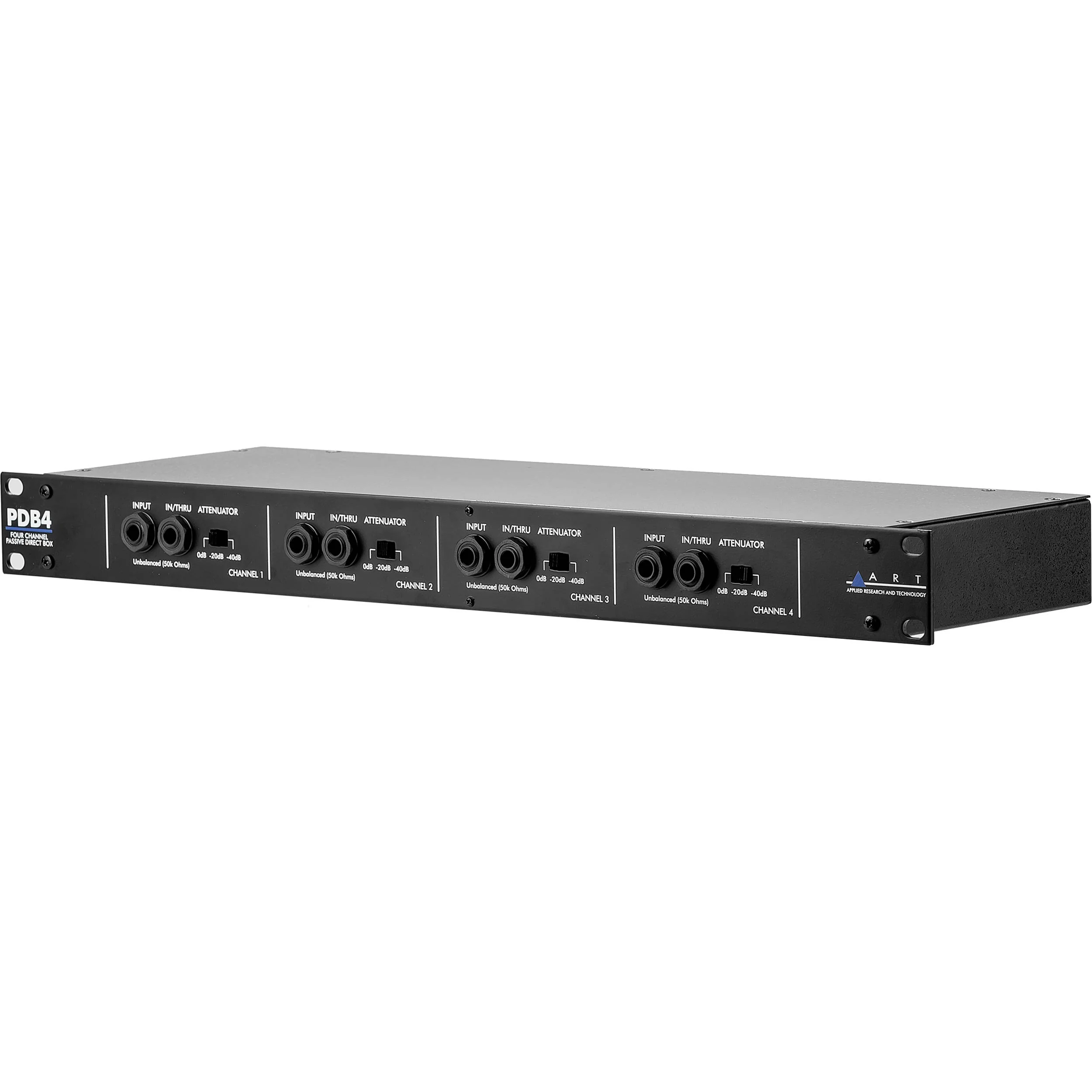 ART PDB4- Rackmountable 4-Channel Passive Direct Box - Image 3