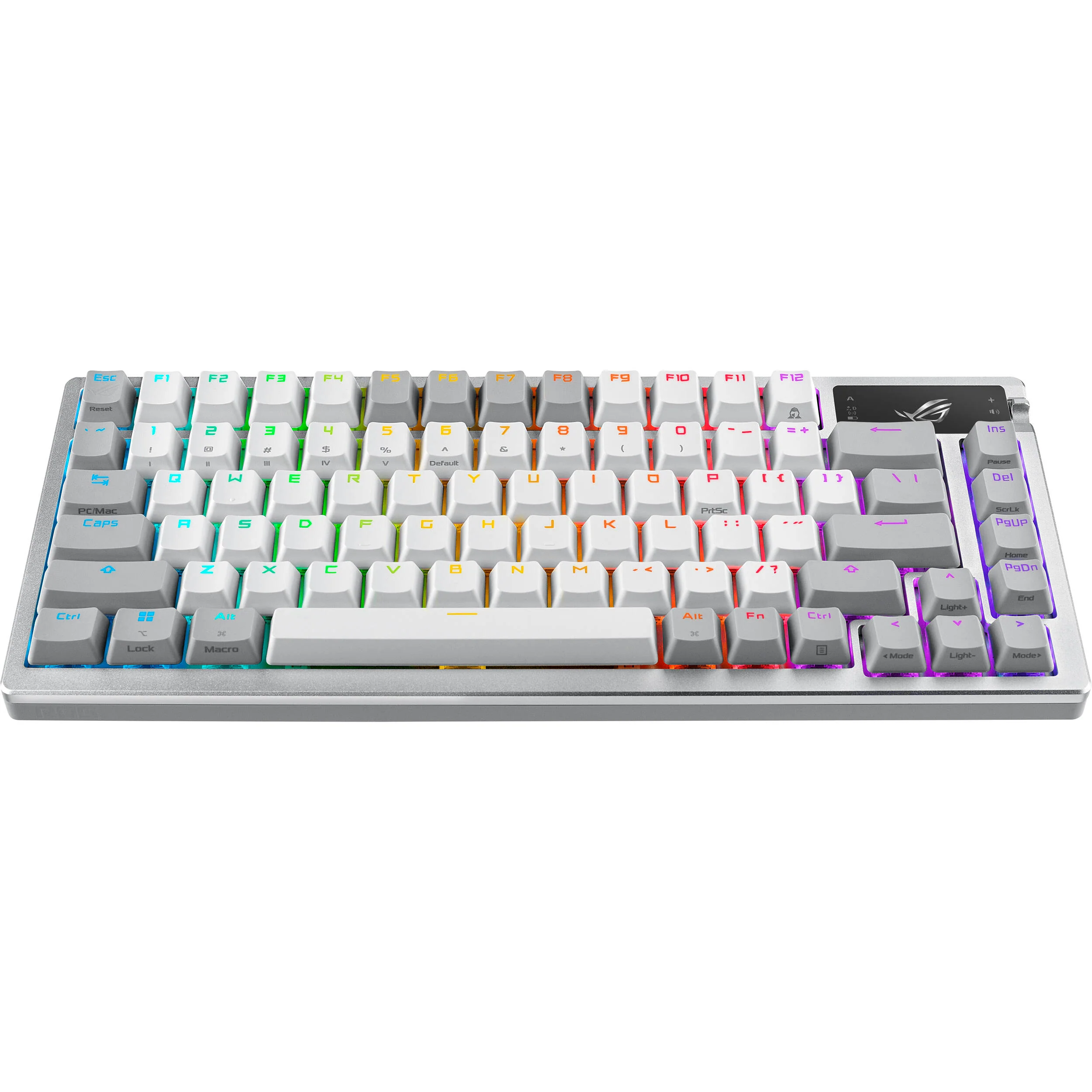 ASUS Republic of Gamers Azoth M701 Wireless Gaming Keyboard (White) - Image 4