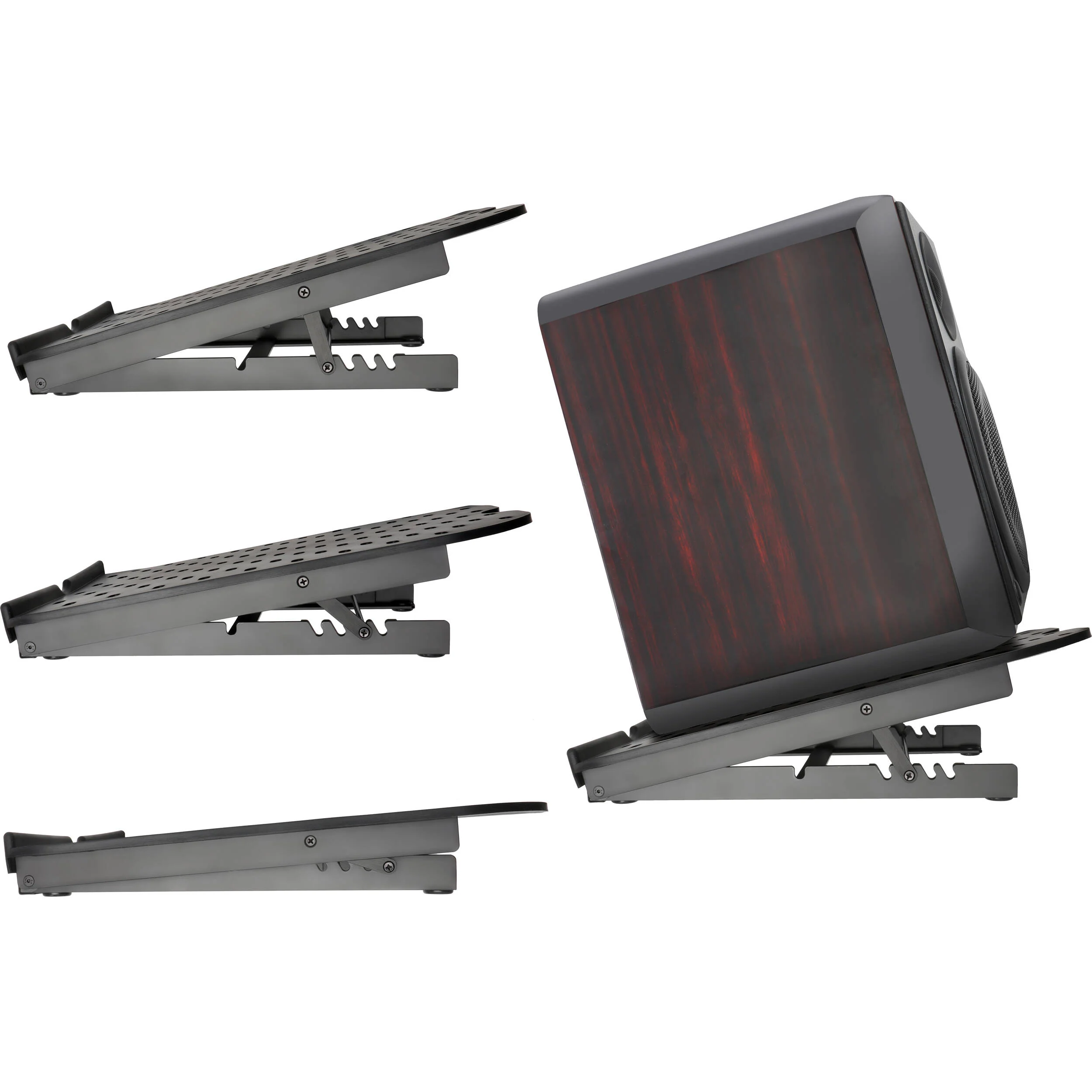 Auray SP-L8 Desktop Studio-Monitor Stand with Angle Adjust (Single, Large) - Image 5