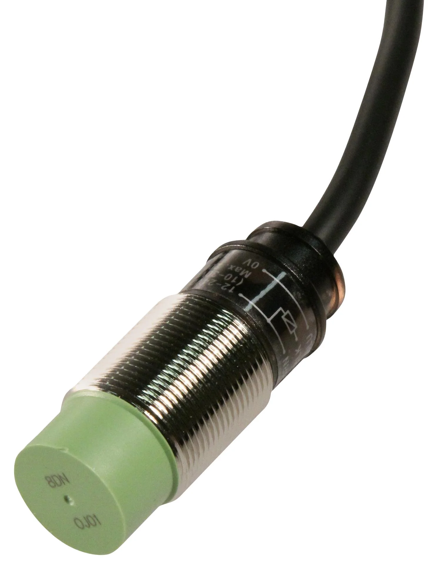 AUTONICS PR18-8DN Inductive Proximity Sensor, PR Series, Cylindrical, Cable, 8mm, NPN, 10 V to 30 V - Image 2