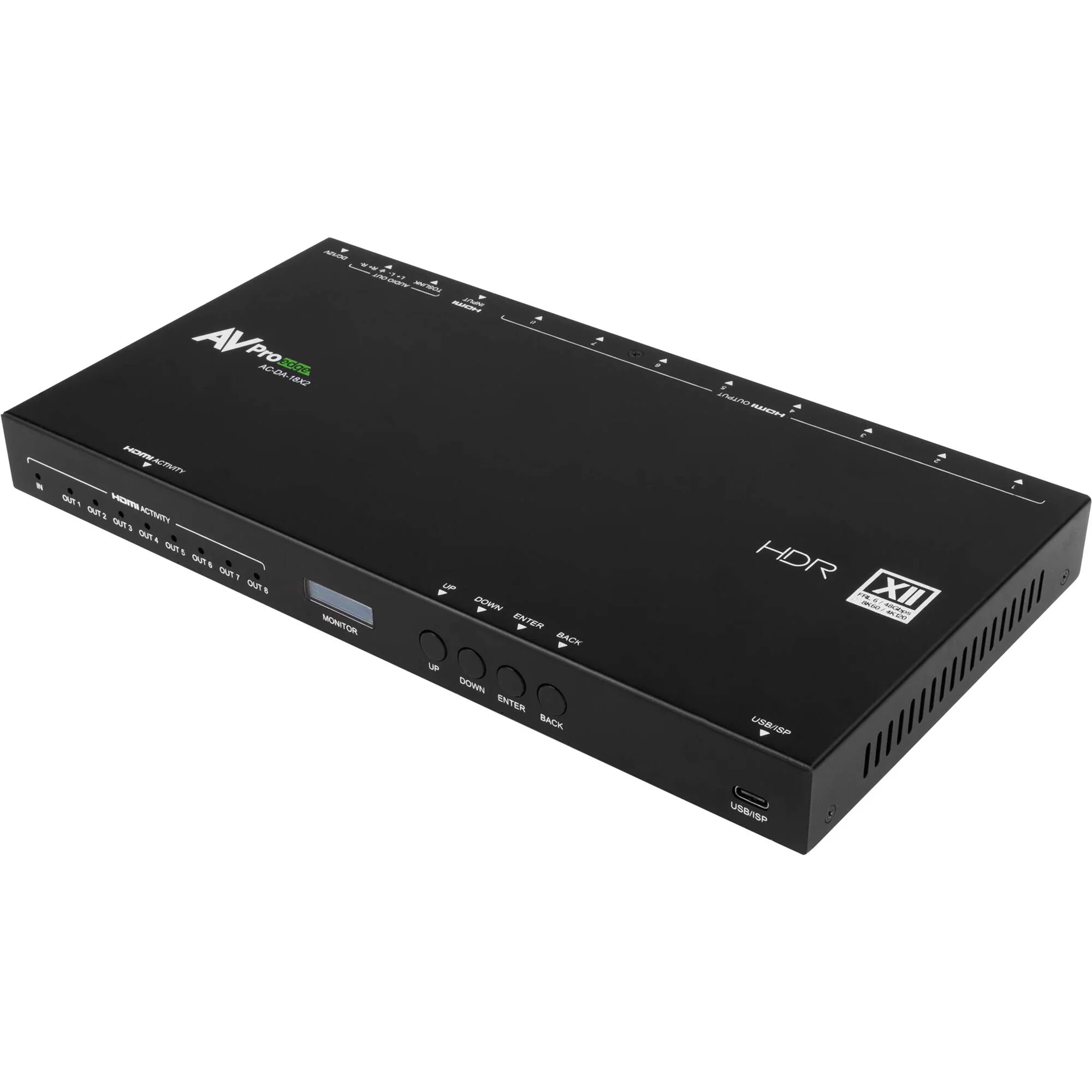 AVPro Edge 1x8 HDMI 2.1 Distribution Amplifier - Image 2