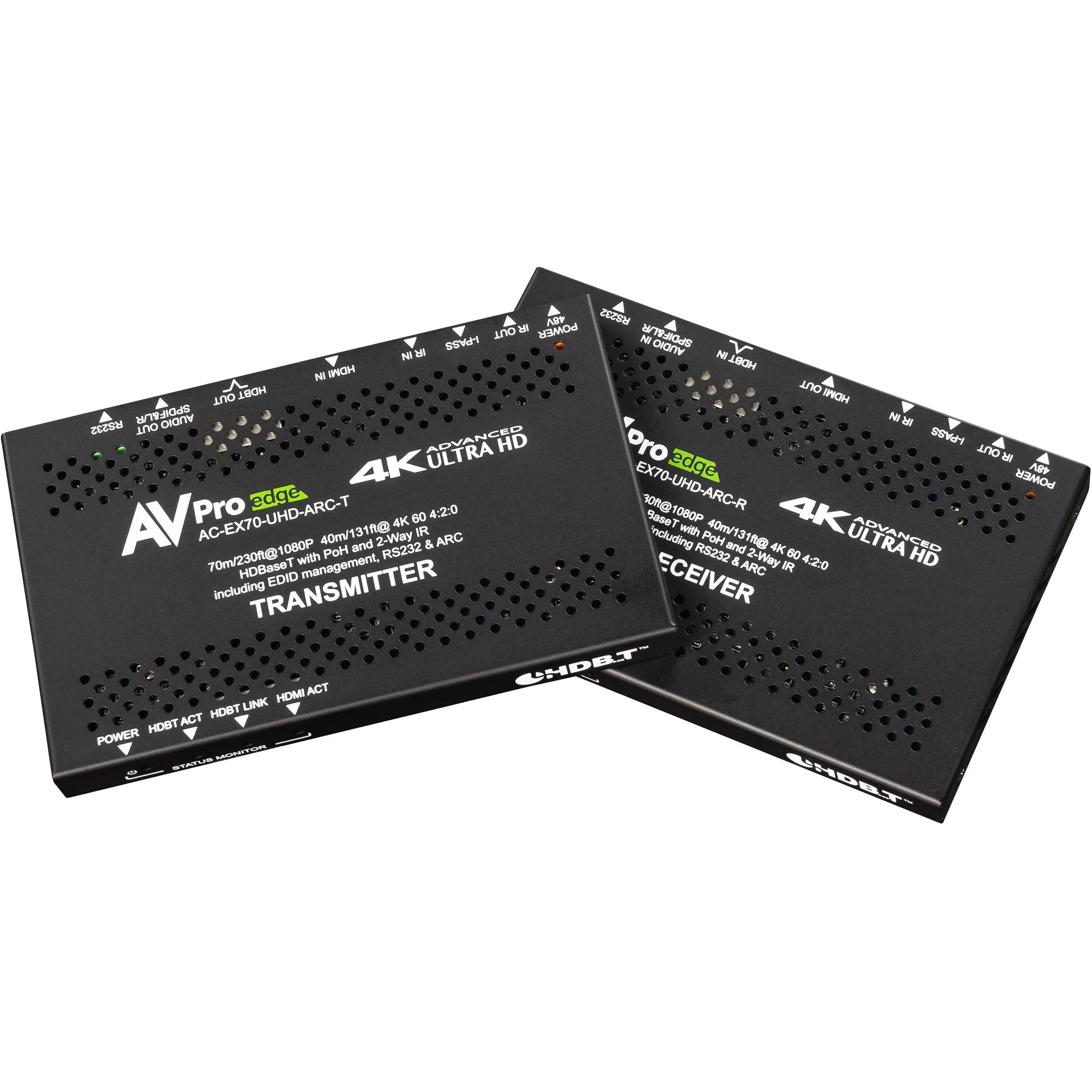 AVPro Edge Ultra-Slim 4K HDMI over HDBaseT Extender Set with Audio Return Channel (131') - Image 3