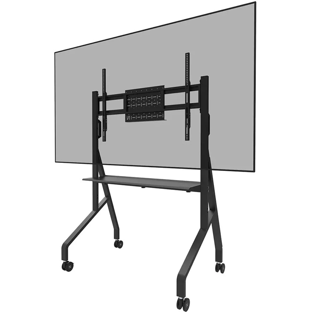 B-Tech Neomounts Mobile Floor Stand for 55 to 86" Displays (Black) - Image 4