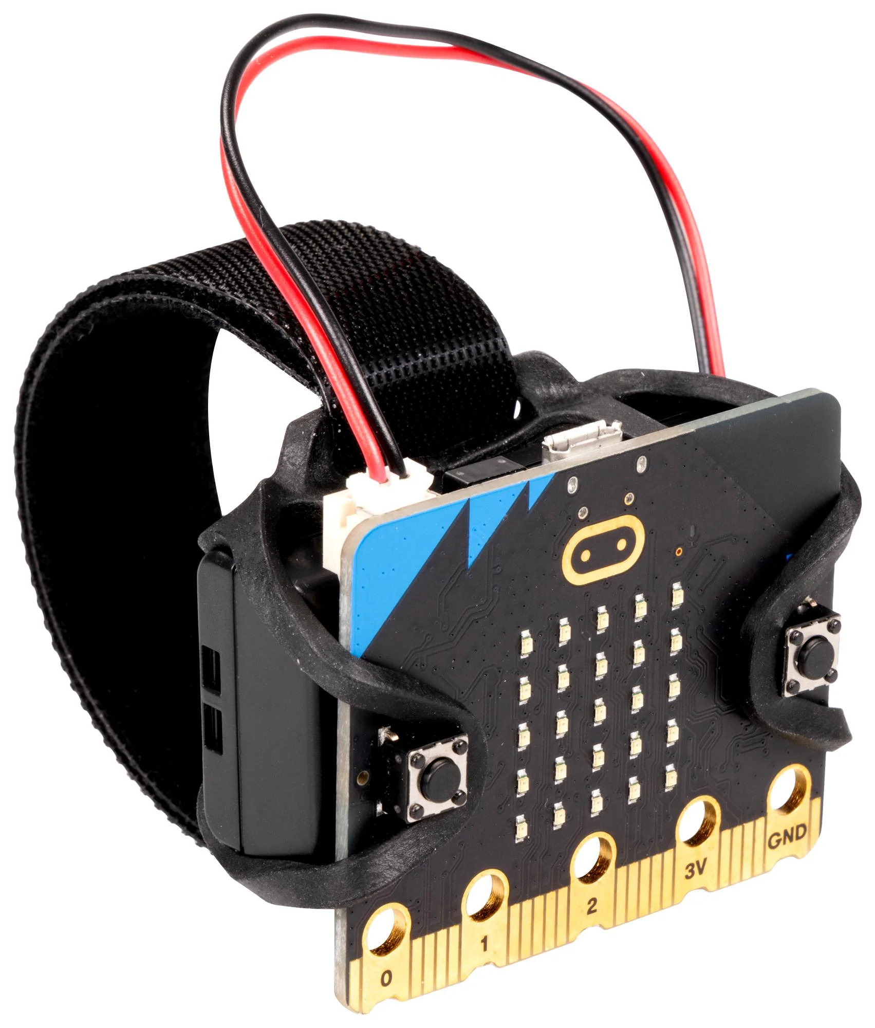BBC MICRO:BIT MEFWSV1 Holder with Wrist Strap, Thermoplastic Elastomer, micro:bit Development Board - Image 6