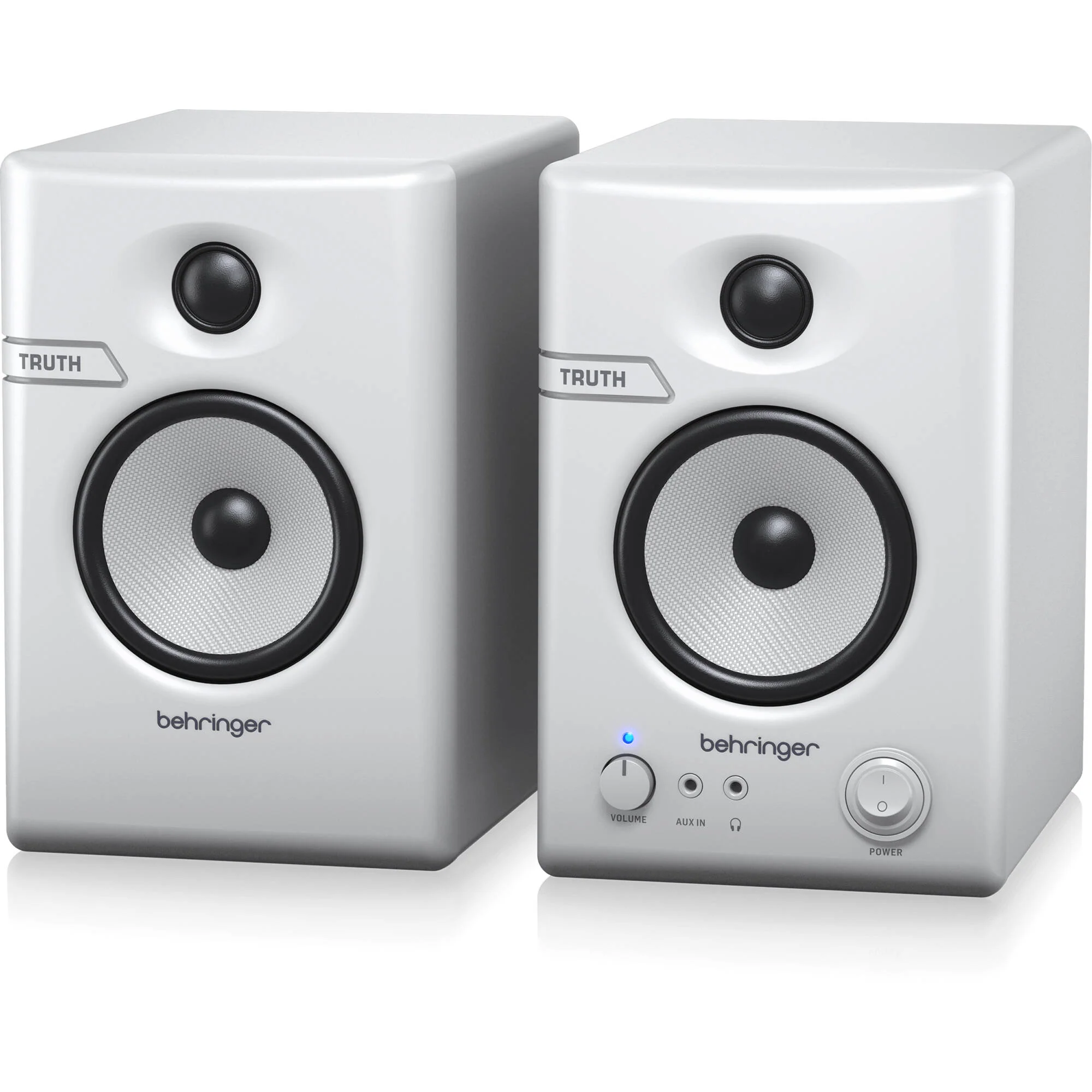 Behringer TRUTH 3.5 BT Powered Studio Monitors with Bluetooth and Advanced Waveguide (White, Pair) - Image 3