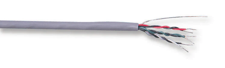 BELDEN 9509 060500 Multipair Screened Cable, Computer, Chrome, 9 Pair, 24 AWG, 0.2 mm², 498.69 ft, 152.4 m
